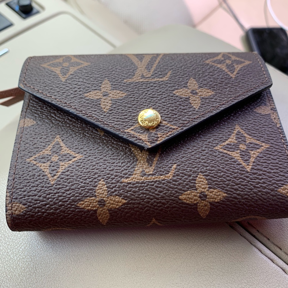 Louis Vuitton Victorine leather wallet